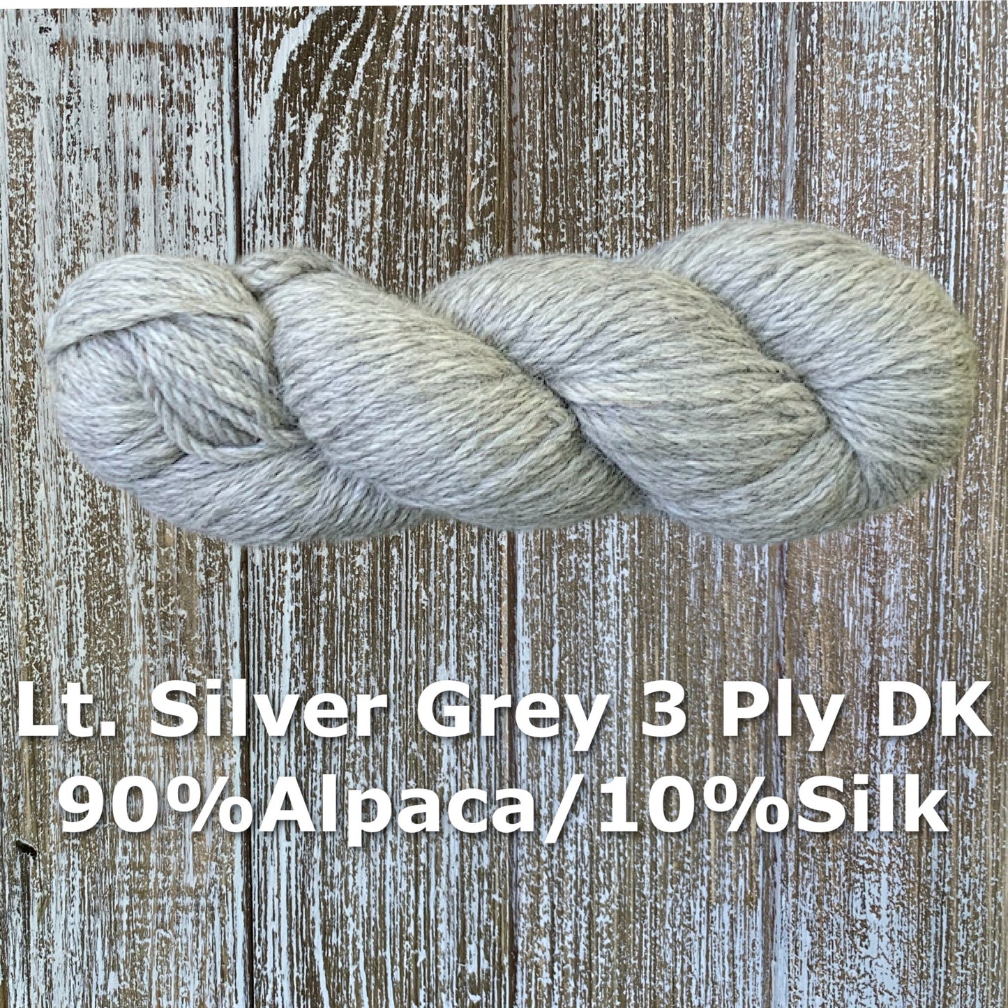 3 Ply 90% Alpaca 10% Silk DK Weight Yarn - Laurel Highlands Alpacas | AlpacaMom.com