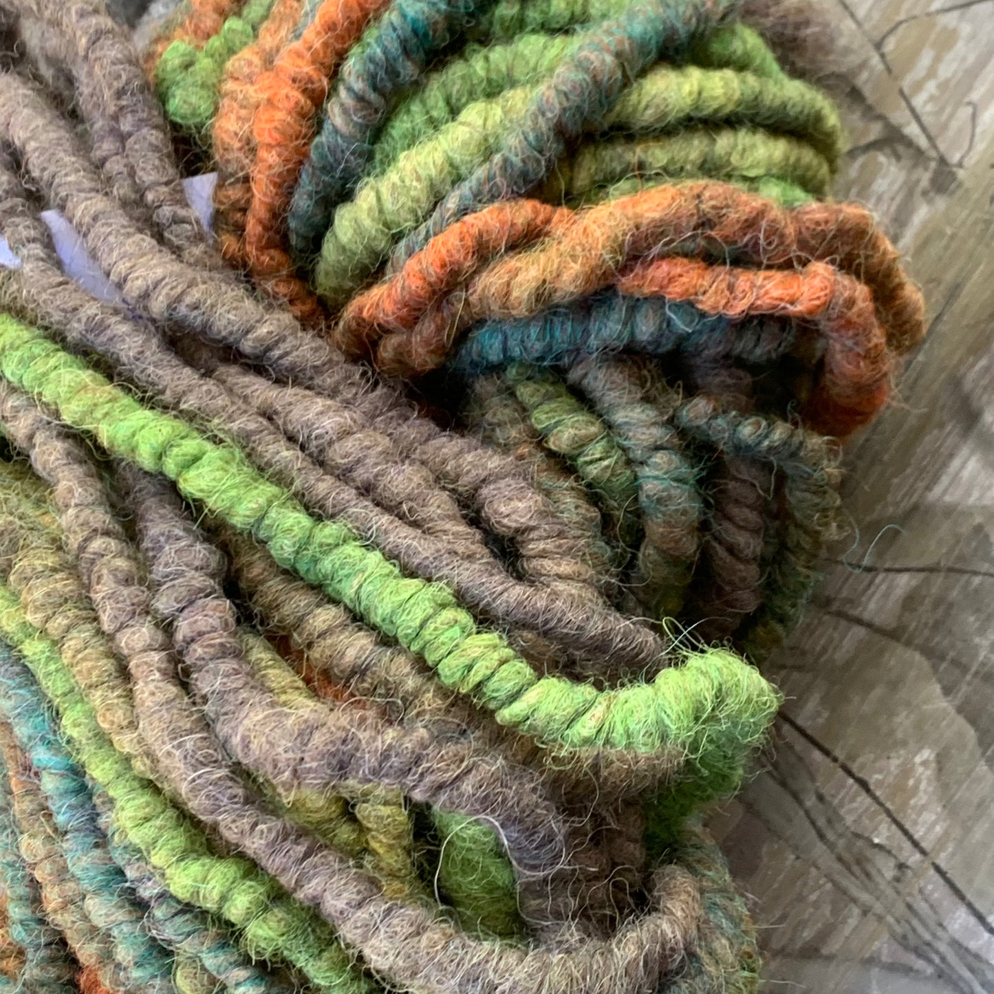 Autumn Leaves Corespun Alpaca Yarn #4