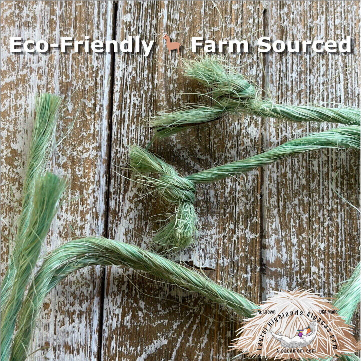Reclaimed Farm Baling Twine-From Our Hayfields to Your Hands