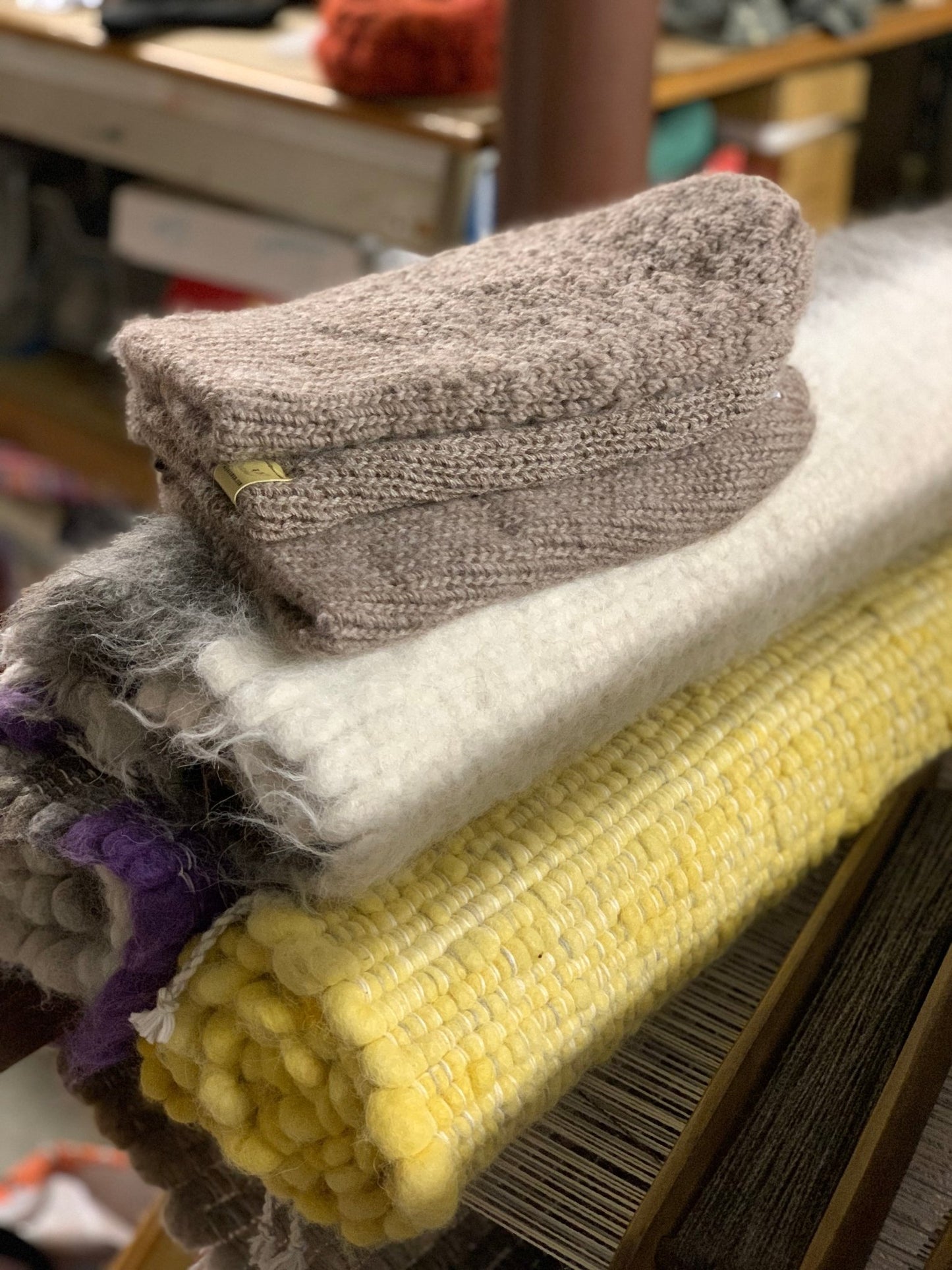 Textured Knitted Alpaca Beanie - Laurel Highlands Alpacas | AlpacaMom.com