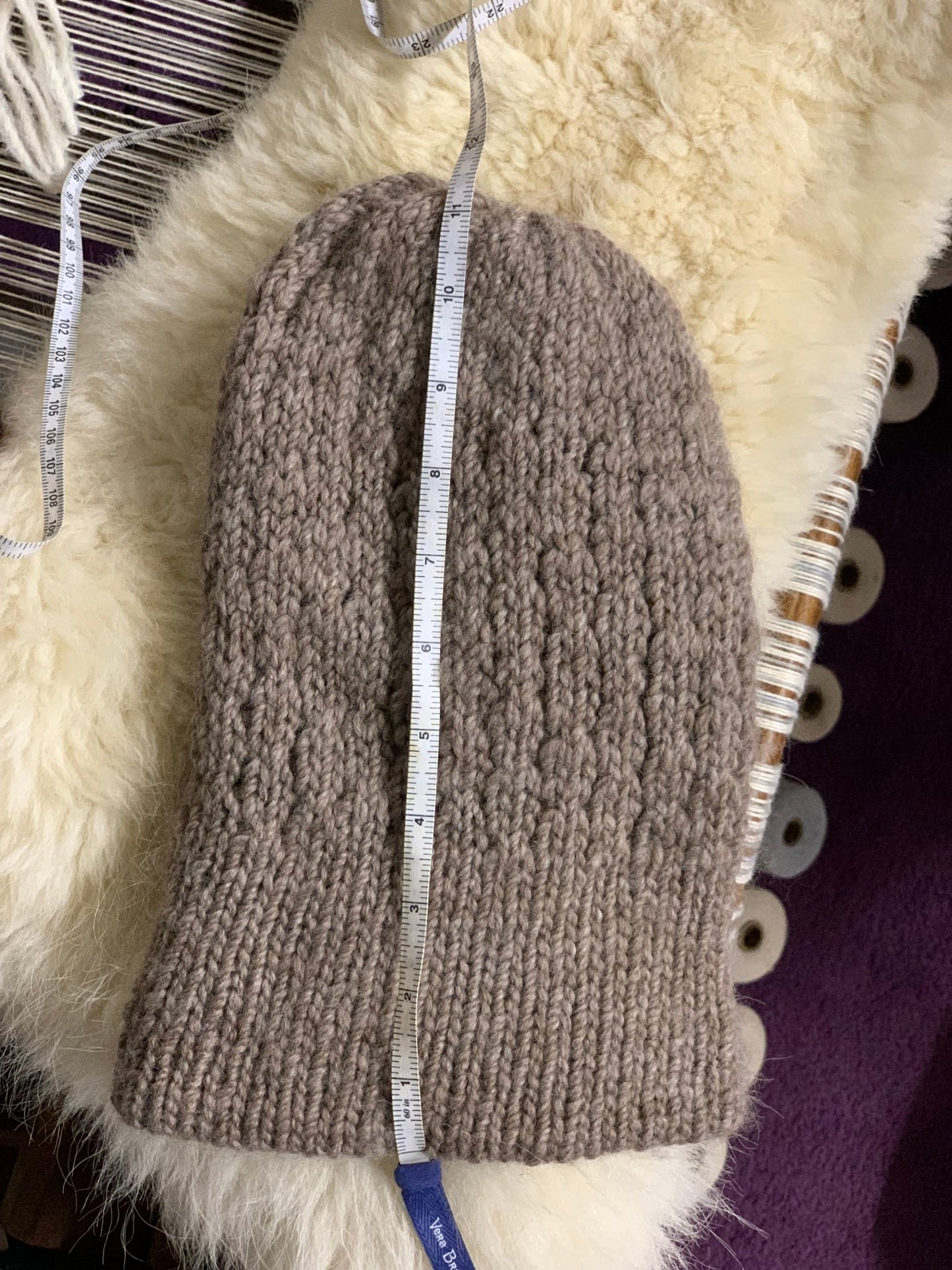 Textured Knitted Alpaca Beanie - Laurel Highlands Alpacas | AlpacaMom.com