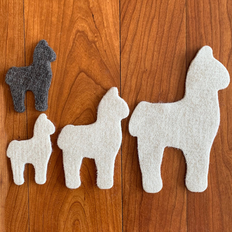 Alpaca Felt - Laurel Highlands Alpacas | AlpacaMom.com