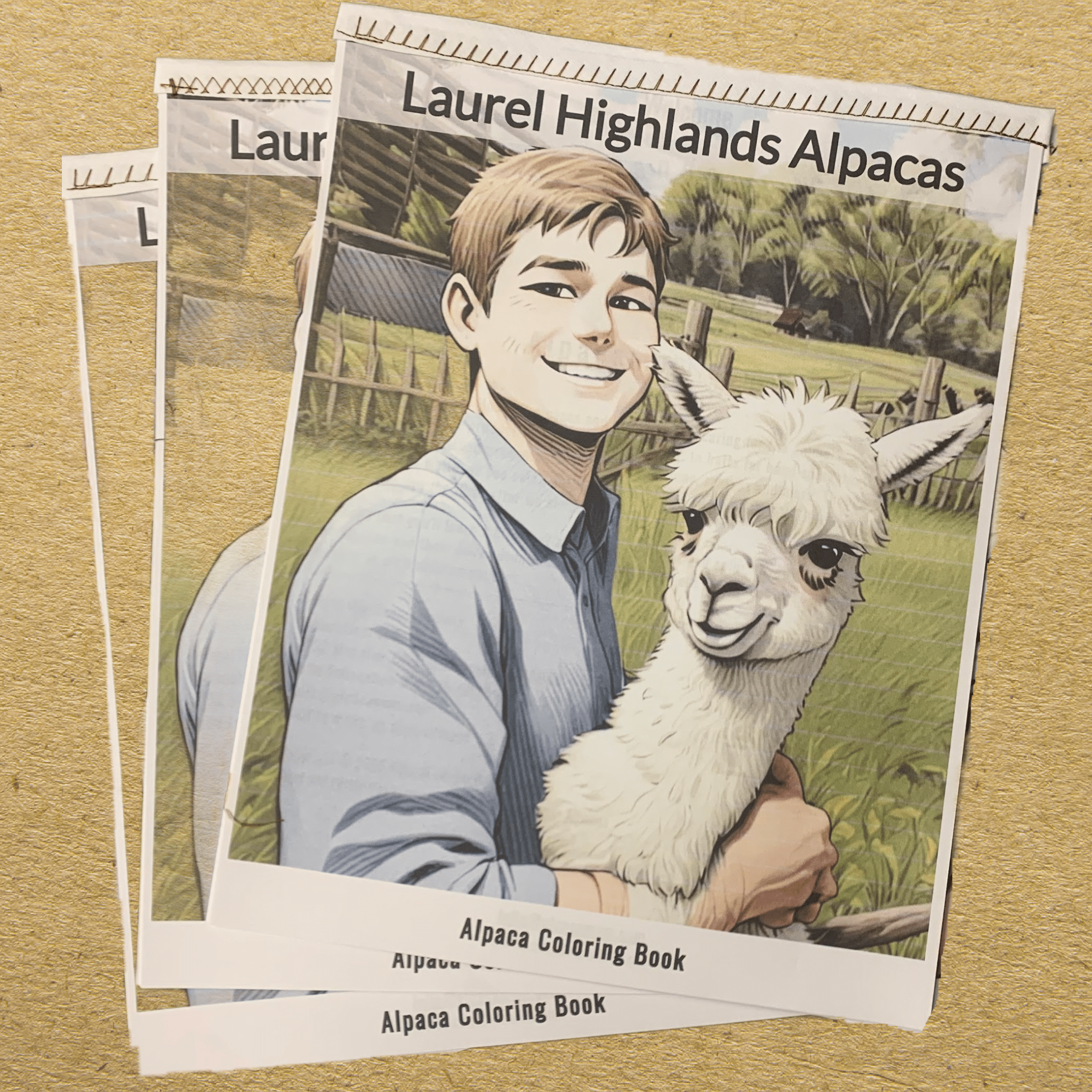 Alpaca Fun for Families - Toys & Coloring Books - Laurel Highlands ...