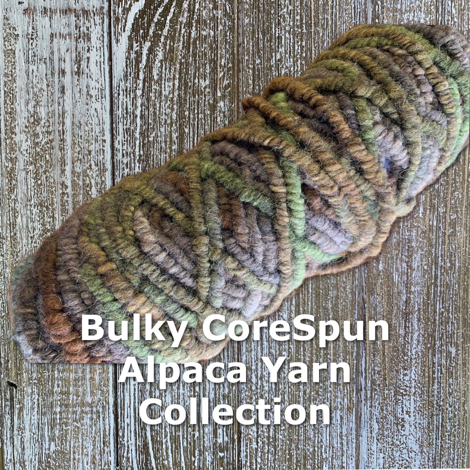 Bulky Corespun Rug Yarn - Laurel Highlands Alpacas | AlpacaMom.com