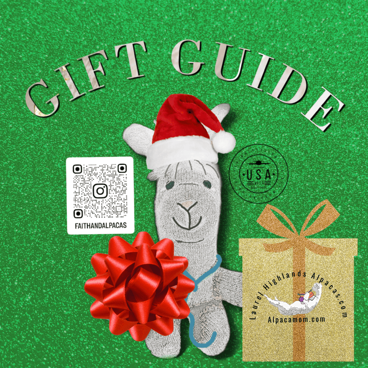 Gifts Under $100 - Laurel Highlands Alpacas | AlpacaMom.com