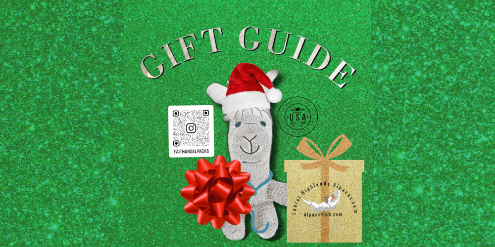 Holiday Gift Guide - Laurel Highlands Alpacas | AlpacaMom.com