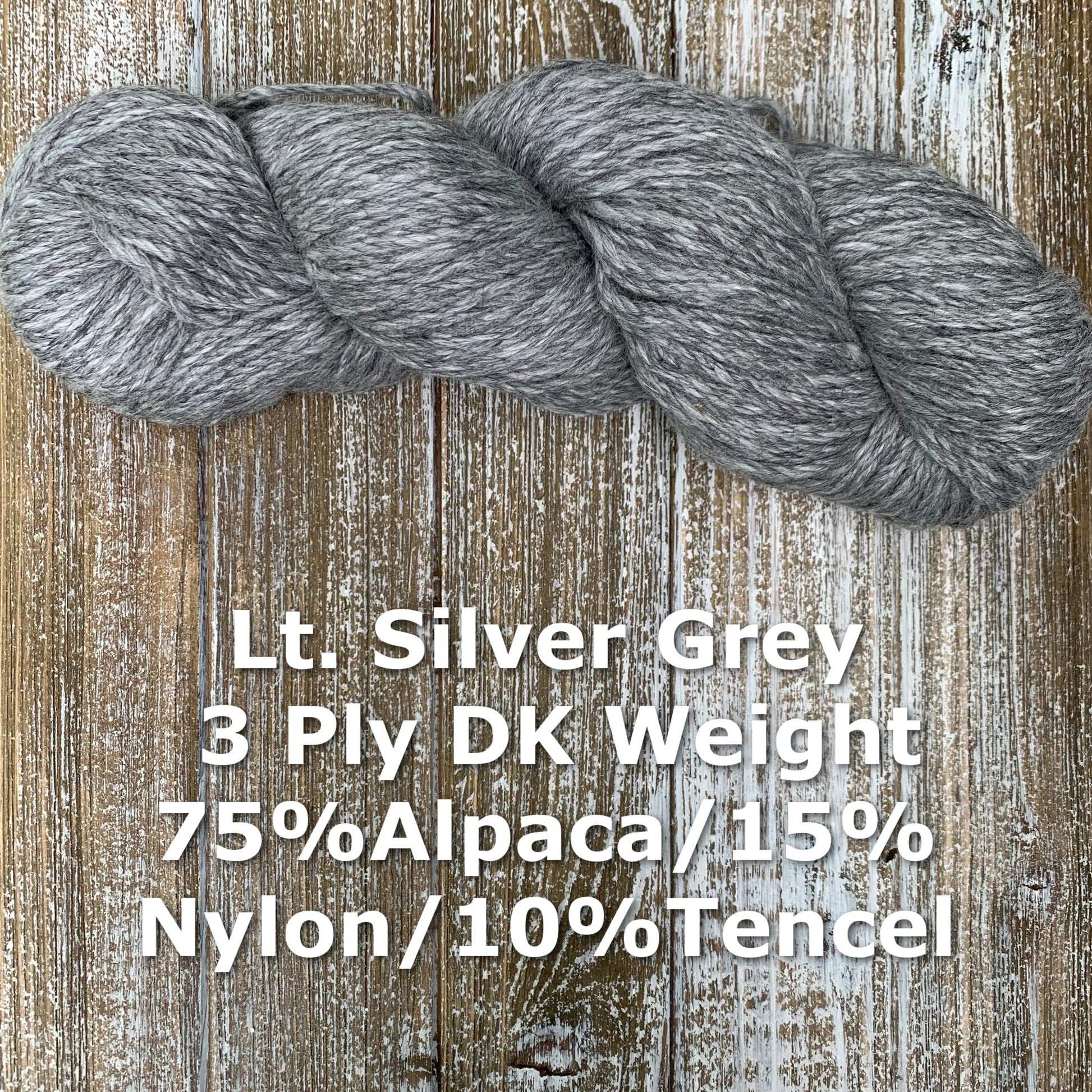 3 Ply 75% Alpaca/15% Nylon/10% Tencel DK Weight Yarn - Laurel Highlands Alpacas | AlpacaMom.com