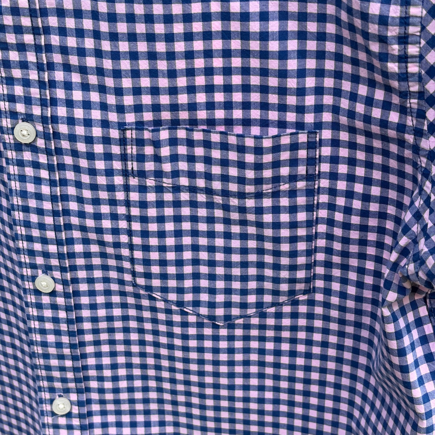 Eliza-Upcycled Ruffled Collar Shirt