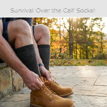 Survival Over the Calf Sock