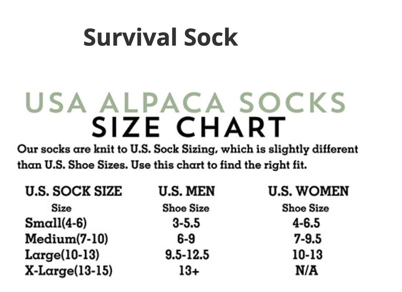 Alpaca Colorblock Crew Survival Sock - Laurel Highlands Alpacas | AlpacaMom.com