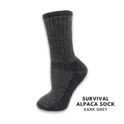 Alpaca Crew Survival Sock - Laurel Highlands Alpacas | AlpacaMom.com