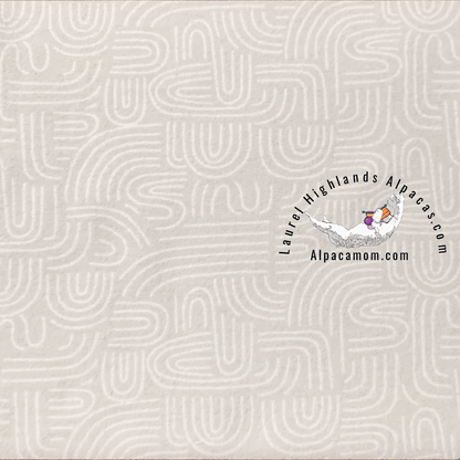 Hammy's "Un - Paper" Cotton Flannel Towels in Contemporary White Arches on Grey - Laurel Highlands Alpacas | AlpacaMom.com
